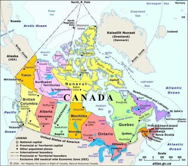 LogisticsWorld Canada Canadian Provinces And Abbreviations